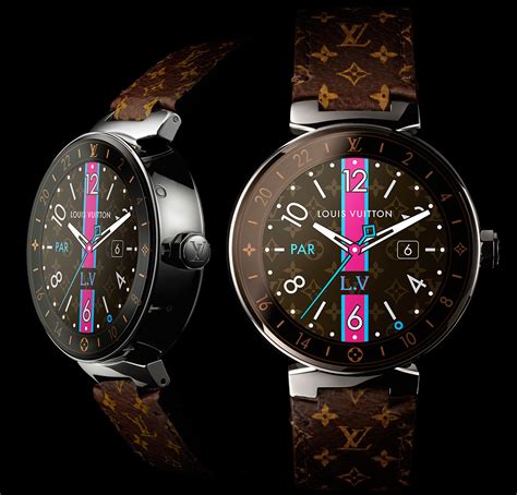 louis vuitton tambour watch replica|louis vuitton tambour horizon smartwatch.